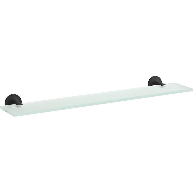Purist Recessed Wall SHelf, Black