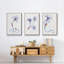 «Wobbler Blooms I», reproduction sur toile 3 pièces-91887515-91887518