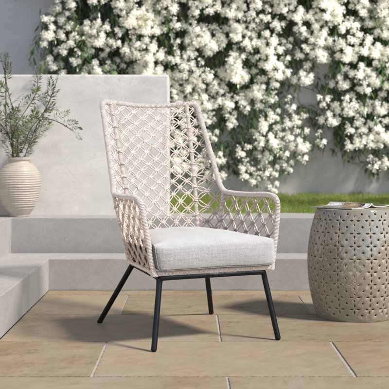 Outdoor Lounge Chair, Natural