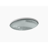 Kohler Whist, Artist Editions Oval Glass Undermount Bathroom Sink