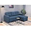 Canapé-lit modulaire convertible en forme de L, mobilier d'appoint élégant, canapé-lit escamotable pour petits espaces et salons-1235153962