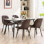 Chaise d'appoint rembourrée et rembourrée en similicuir Chardee-1038392911