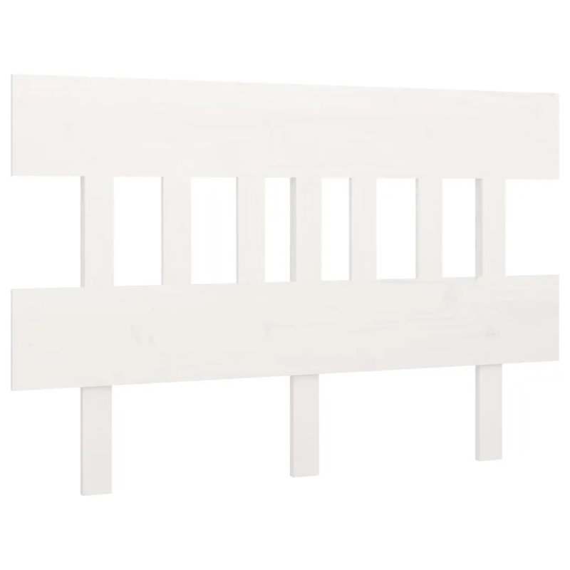 Jasdev Solid Wood Headboard, White