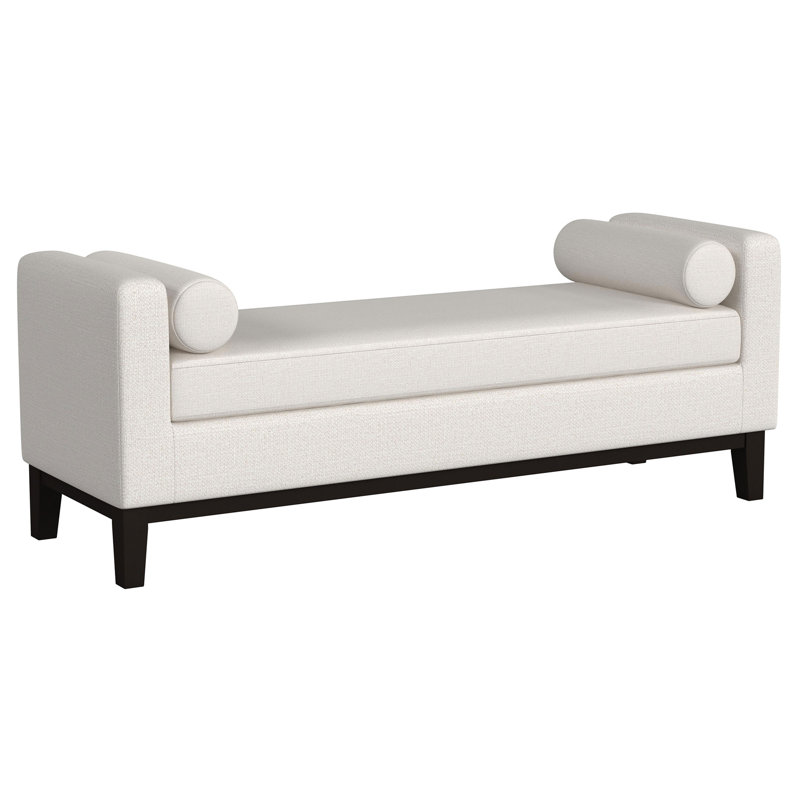 Arm Accent Bench, Ivory