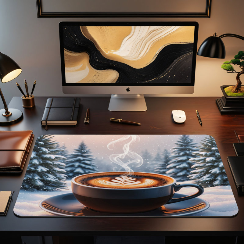 Polyester Desk Pad, 23.6x13.8