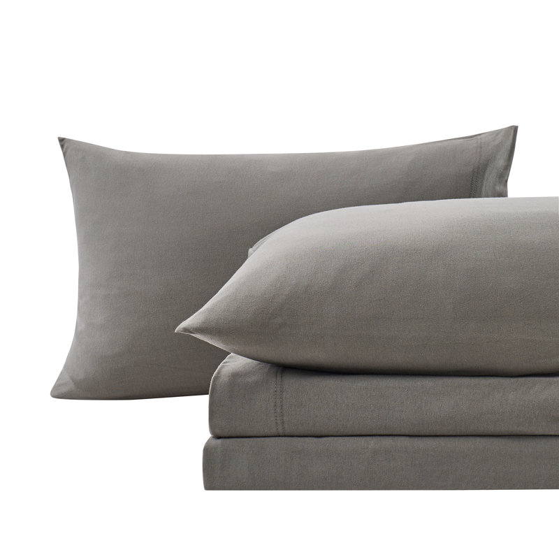 Draps en jersey de coton biologique, California King, Olive Green