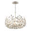 Lustre blanc mat 5 lumières Aumiller-938919834