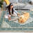 Vintage Boho Runner Rug – Washable Medallion Print, Non-Slip, Low Pile Floor Mat for Bedroom, Dining Room, Office (Grey-Green)-2079621836