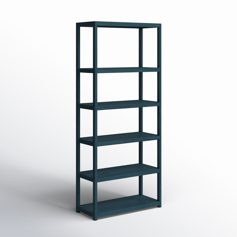 Elin Etagere Bookcase, White
