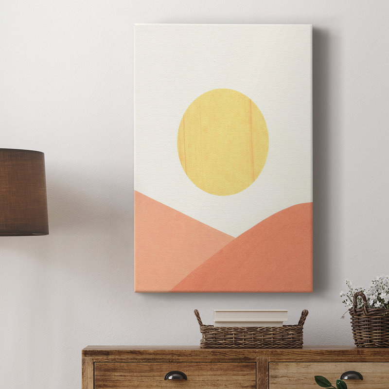 Simple Boho Sun II - galerie sur mesure, H 18 po x l 12 po
