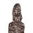Modern Metal and Aluminum Sculpture with Textured Abstract Human Form, Contemporary Decorative Figurine Design, Artistic Minimalist Silhouette for Stylish Contemporary Display-1042838735