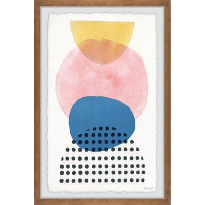 Round Things - Single Picture Frame Painting