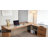 Achilles Luxury Modern L-Shaped Ergonomic Executive Desk With Integrated Storage & Power Management-629440636-604293783