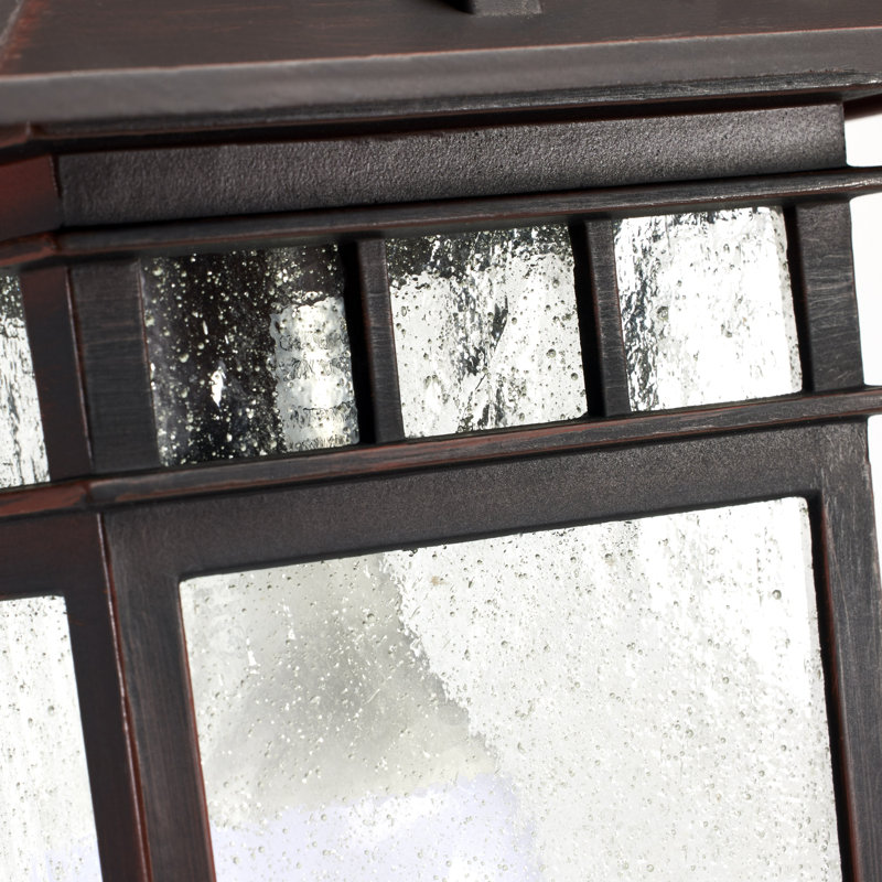 Valeri Outdoor Hanging Lantern, Rustic Bronze