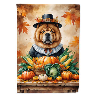 Thanksgiving House Flag