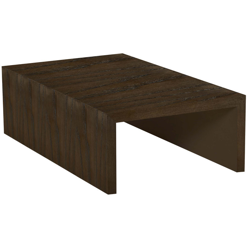 Plateau en bois massif Léone, L 11,75 po x P 20 po x H 6 po, La Havane