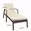 Chaise longue d'extérieur en rotin et osier-129694782