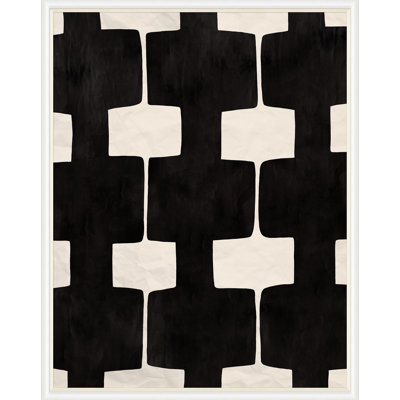 Black And White Abstract 4 Print by Paule Marrot