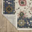 Tapis bleu / ivoire Erlich-177741202