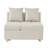 Convertible Sleeper Sofa Chair Adjustable Backrest Recliner with Pullout Sofa Bed-1106610111