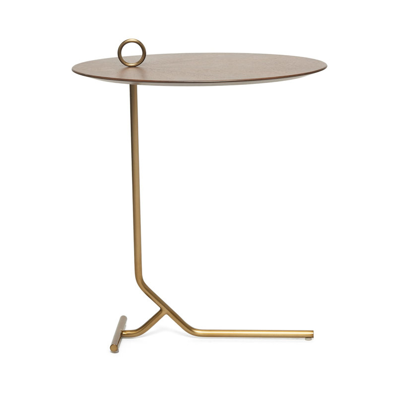 Owen Solid Wood End Table, Classic Walnut