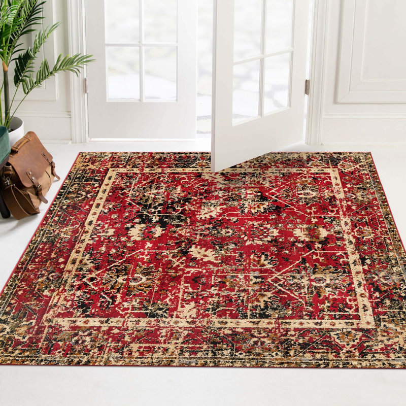 Alameda Geometric Indoor Rug, Square 7'10"