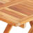 Lehigh Folding Teak Bistro Table