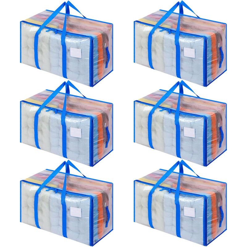 Brayden Studio Storage Tub & Tote, Blue