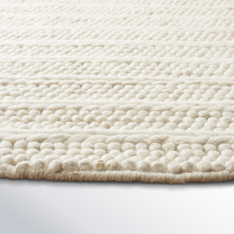 Natura 280 Area Rug In Ivory, Round 4'