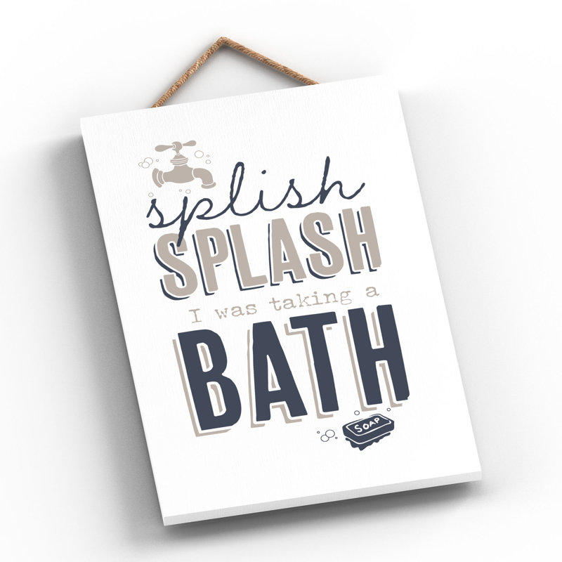 Vivid Squid Wholesale SplIsh Splash - No Frame Print on Wood