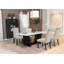 Chaise d'appoint capitonnée Jackye avec garniture cloutée-888591515-888591509