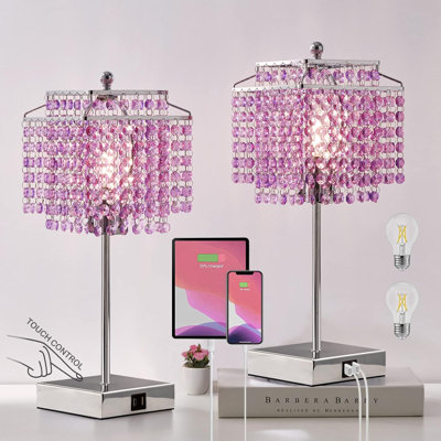 Lampe de fantaisie en métal USB