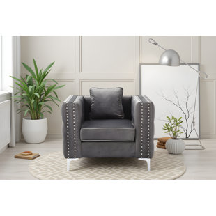 Chaise en velours Lyon