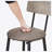 Round bar stool set with shelf, upholstered stool with backrest-881475865-881475866