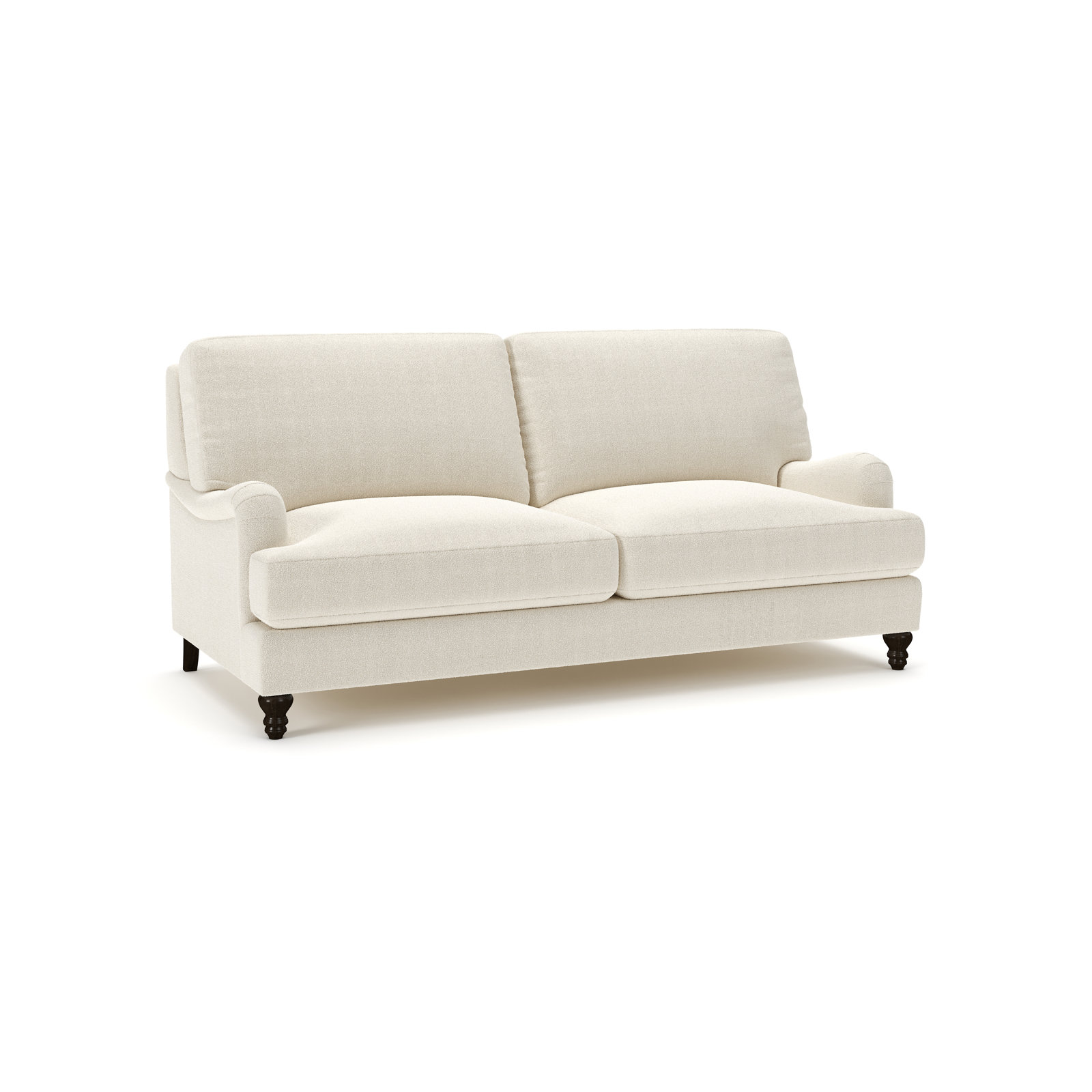 Walters 82'' Upholstered Sofa, Davis Pearl Bouclé Performance