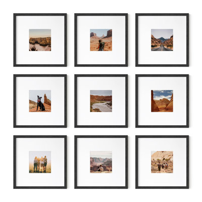 Cadre photo - ensemble de 9