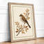 Bird Among Branches Botanical - Framed Print-119199771-119199973