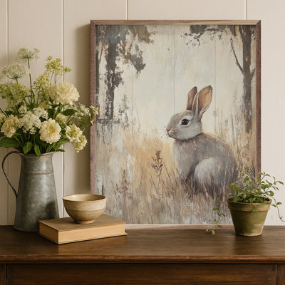 Forêt lapin I par Petals Prints Design