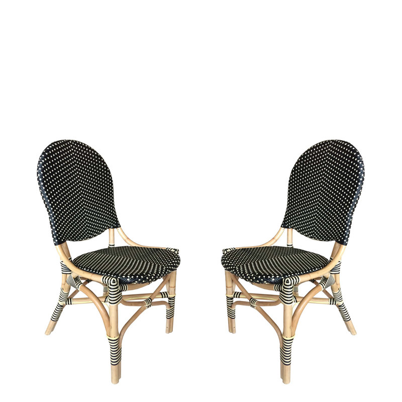 Chaise de patio empilable Hitchcock