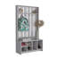 Hall Tree With 7 Shelves