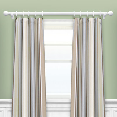 Wood Ball Finials for 1-3/8 in. Curtain Rod