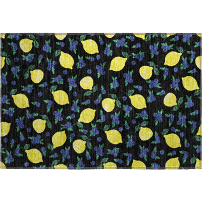 Premium Machine Washable Mayfield AMF2354 Fruits Rug