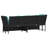Patio Sofa With Cushions Poly Rattan-1798432802