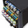 NewAir 126 Can Freestanding Beverage Fridge with 7 Temperature Settings and Adjustable Shelves in Onyx Black