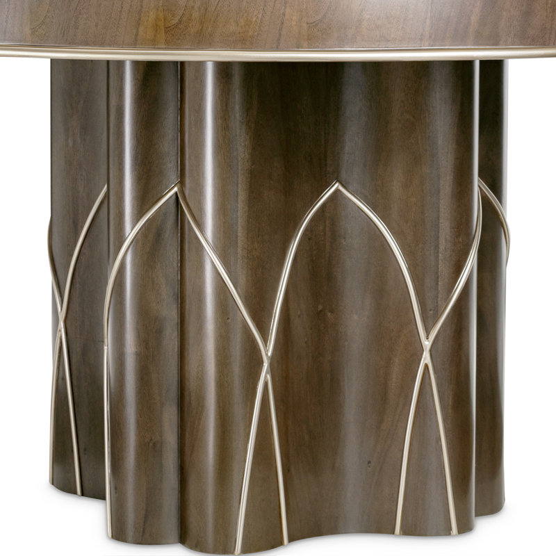 Villa Cherie Round Pedestal Dining Table