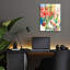 «Pears & Gladiolas» par Annelein Beukenkamp, art mural en verre acrylique-1650584518