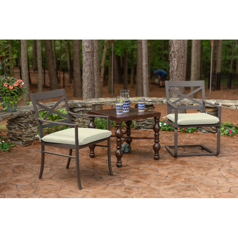 Sunbrella Indoor/Outdoor Reversible Seat Cushion, 18" W x 18" D, Canvas Natural Sunbrella®