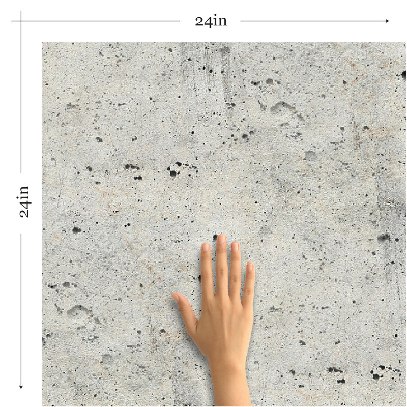 Dawnview Peel & Stick Tile, 102" L x 24" W