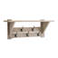 Portemanteau industriel en bois massif de 40 po Castleton