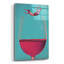  «Wine Dive» par Andreas Magnusson, art mural en verre acrylique, 24 po x 36 po